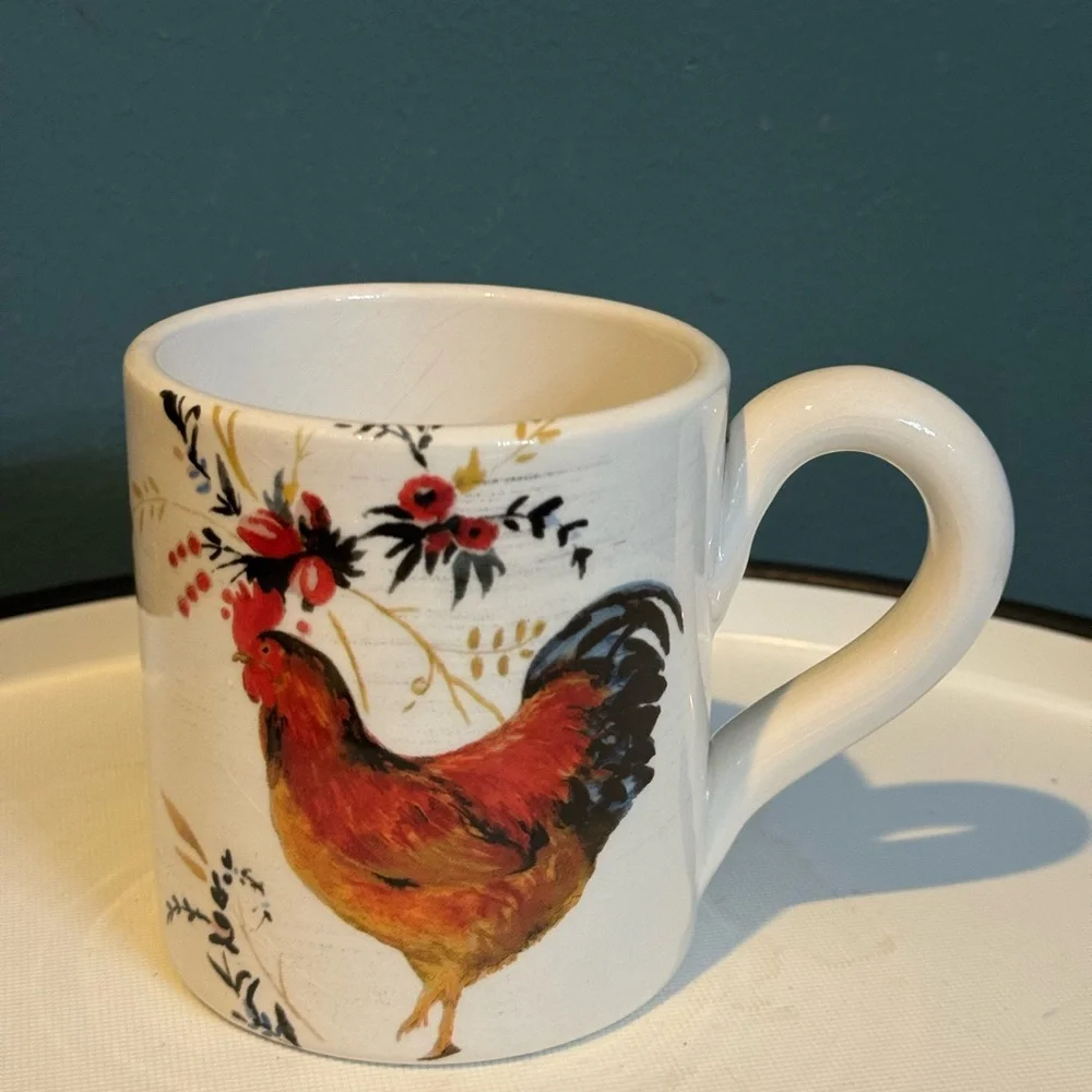 Rooster Francais Mug by Williams Sonoma, designed by Marc Lacaze